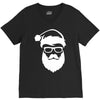 santa hipster V-Neck Tee