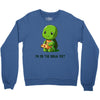 ninja diet (green) Crewneck Sweatshirt