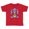 zombie bunny loves brains Toddler T-shirt