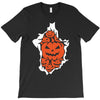 halloween pumpkins burst T-Shirt