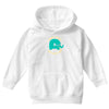 an elephant never cares Youth Hoodie