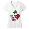 This Sick Beet Women's V-Neck T-Shirt