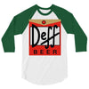 duff parody deff 3/4 Sleeve Shirt
