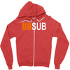 unsub criminal minds us crime tv series unknown subject unisex Zipper Hoodie