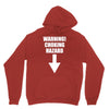 warning choking hazard printed Unisex Hoodie