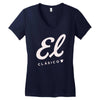 el clasico Women's V-Neck T-Shirt