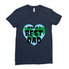 World's Best Dad Look Like Ladies Fitted T-Shirt