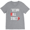 occupy all streets as seen on jay V-Neck Tee