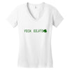 feckneejits Women's V-Neck T-Shirt