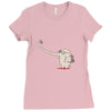 lonely traveller Ladies Fitted T-Shirt