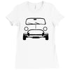 simple mini   car t shirt Ladies Fitted T-Shirt