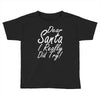 dear santa i really did try Toddler T-shirt