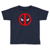 deadpool logo avengers marvel comics gift Toddler T-shirt