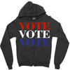 Vote Vote Vote America Zipper Hoodie
