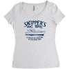 skipper's boat tours Women's Triblend Scoop T-shirt