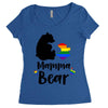 mama bear gay pride Women's Triblend Scoop T-shirt