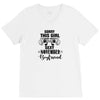 sorry this girl is already taken by a super sexy november boyfriend V-Neck Tee