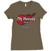 midgar bar Ladies Fitted T-Shirt