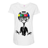 monkey Maternity Scoop Neck T-shirt