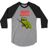 hippity hoppity get off my property 3/4 Sleeve Shirt