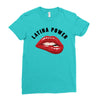 latina power bite Ladies Fitted T-Shirt