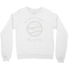 never forget pluto the planet Crewneck Sweatshirt