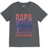 papa   body guard V-Neck Tee