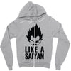 like a saiyan Zipper Hoodie