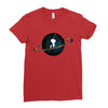 Space Girl Ladies Fitted T-Shirt