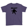 beast muscle guy workout Youth Tee