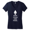 Keep Calm And Hodl Ethereum Women's V-Neck T-Shirt