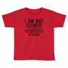 i'm not clumsy Toddler T-shirt