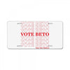 Vote Beto License Plate