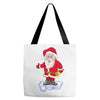 father christmas ringing xmas bells santa Tote Bags