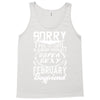 This Girl Is Taken By A Super Sexy February Boyfriend Tank Top