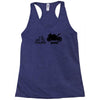 yours mine Racerback Tank