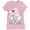 r2 d mew Ladies Fitted T-Shirt
