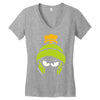 looney tunes marvin Women's V-Neck T-Shirt