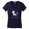 judging you Women's V-Neck T-Shirt