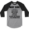 Super May Girl 3/4 Sleeve Shirt