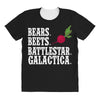 bears beets battlestar galactica All Over Women's T-shirt