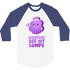 working off my lumps 3/4 Sleeve Shirt