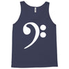 bass cleff funny Tank Top