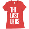 2015 free shipping the last of us font Ladies Fitted T-Shirt