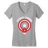 patriotic plumbing Women's V-Neck T-Shirt