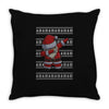 ugly santa dabbing Throw Pillow