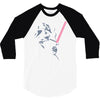 banksy cool darth 3/4 Sleeve Shirt