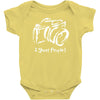 photographer funny mens Baby Onesie