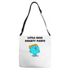 little miss smarty pants Adjustable Strap Totes