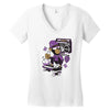 music characters Women's V-Neck T-Shirt